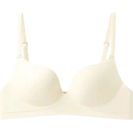 Women's Wireless Push-Up Bra – Seamless 3/4 Cup