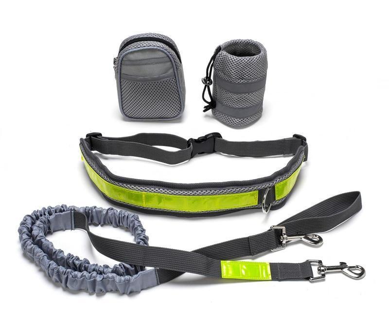 Hands-Free Dog Running Leash Set