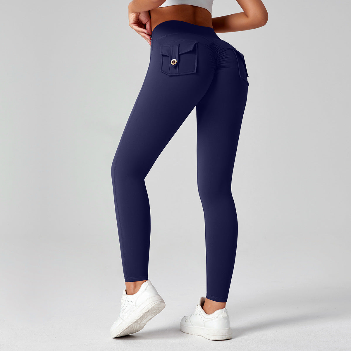 Women's High-Waist Butt-Lifting Yoga Workout Tights