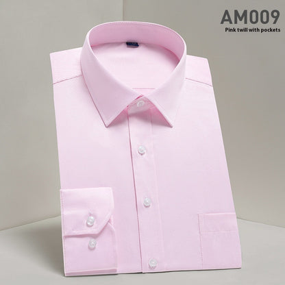 Men's Wrinkle-Free Long Sleeve Dress Shirt