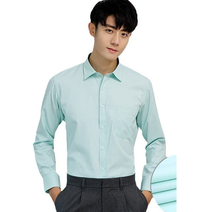 Men's Wrinkle-Free Long Sleeve Dress Shirt