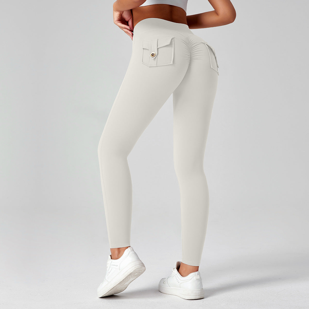 Women's High-Waist Butt-Lifting Yoga Workout Tights