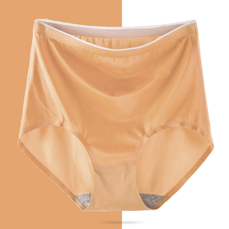 Women's Ice Silk Seamless Tummy-Control Underwear