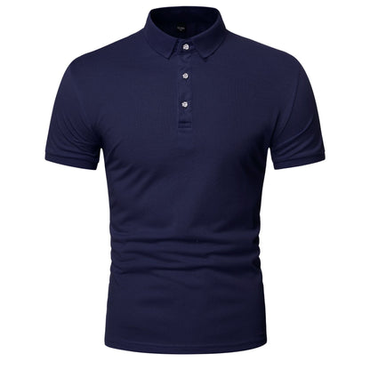 Men's Classic Polo Shirt | Short Sleeve Lapel Tee