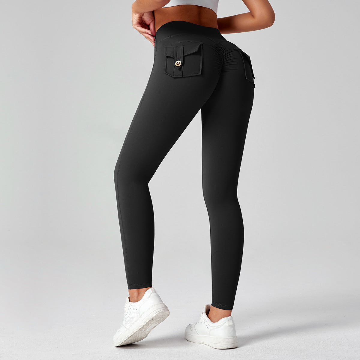 Women's High-Waist Butt-Lifting Yoga Workout Tights