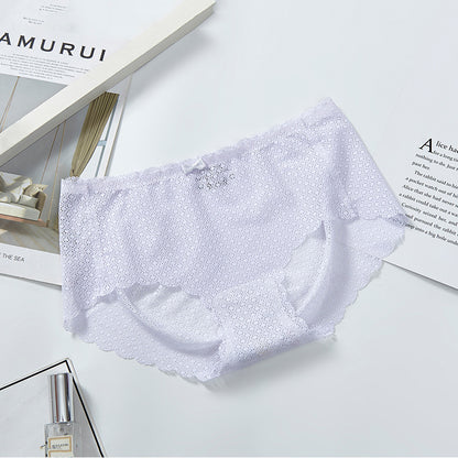 Women's Antibacterial Seamless Underwear – Cotton Gusset