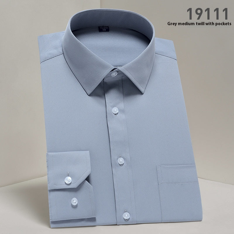 Men's Wrinkle-Free Long Sleeve Dress Shirt
