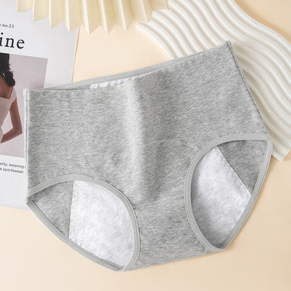 Women's Mid-Rise Cotton Period Panties – Leak-Proof Comfort
