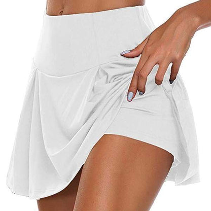 Women's Skirted Biker Shorts – Scrunch Butt Active Running & Cycling
