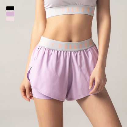 Women's High-Waist Fitness Shorts