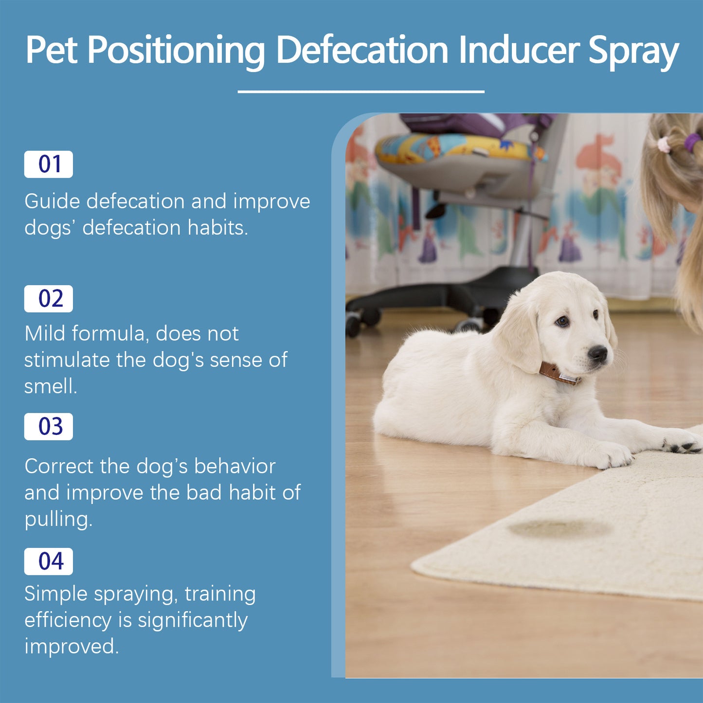 Pet Potty Training Spray – Scent-Guided Location Inducer (50ml)