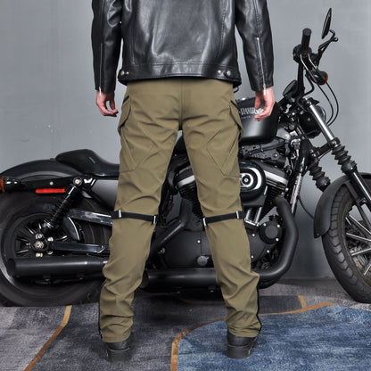 Men's Motorcycle Cycling Pants – Waterproof Windproof with Protective Gear