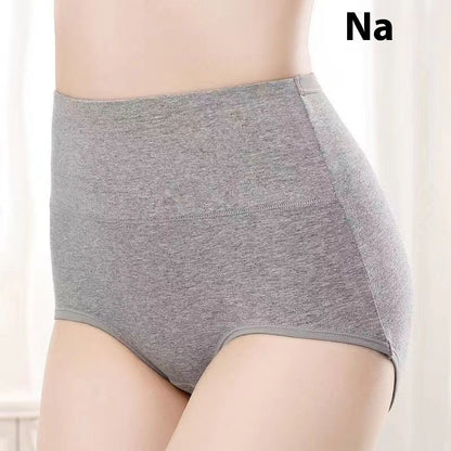 Women's High-Waist Pure Cotton Seamless Briefs