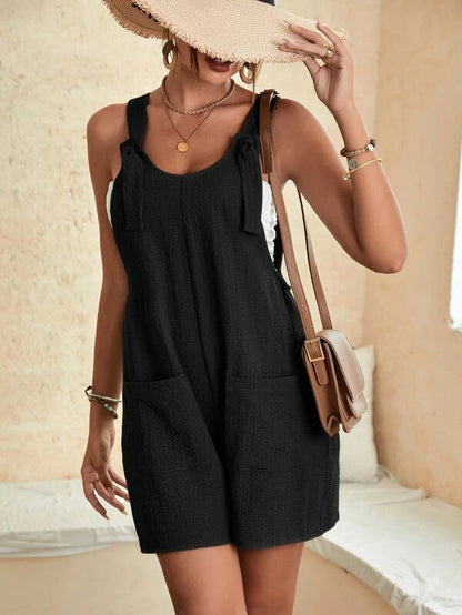 Women's Solid Color Camisole Jumpsuit – Casual Fashion S–4XL