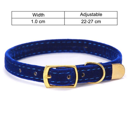 Soft Flocked Cat Collar – Comfortable & Stylish