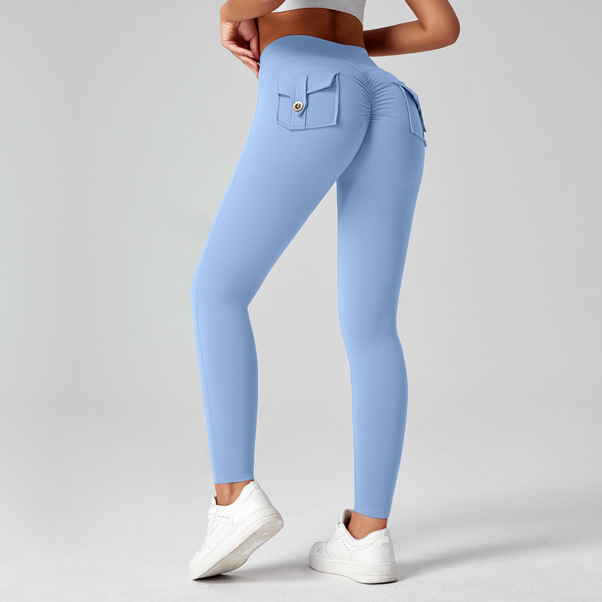 Women's High-Waist Butt-Lifting Yoga Workout Tights
