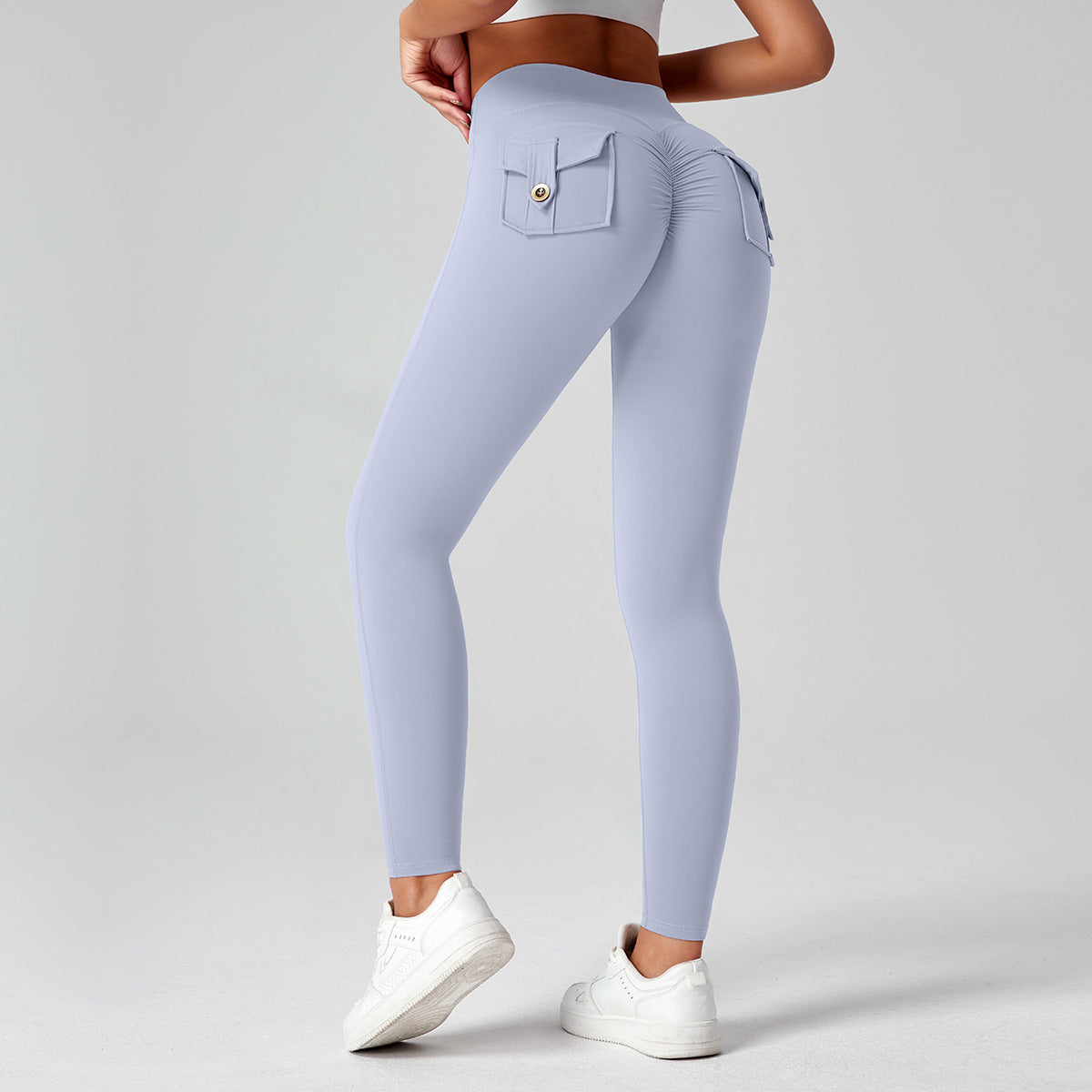 Women's High-Waist Butt-Lifting Yoga Workout Tights