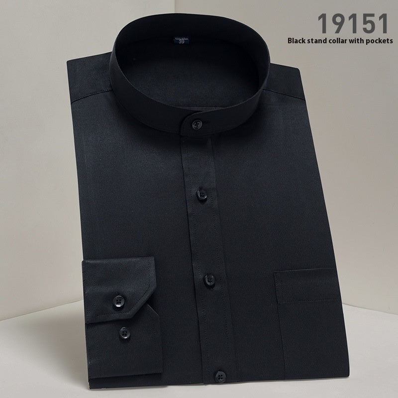 Men's Wrinkle-Free Long Sleeve Dress Shirt