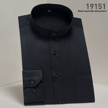 Men's Wrinkle-Free Long Sleeve Dress Shirt