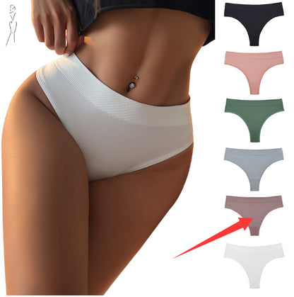 Women's High-Waisted Tummy-Control Seamless Briefs
