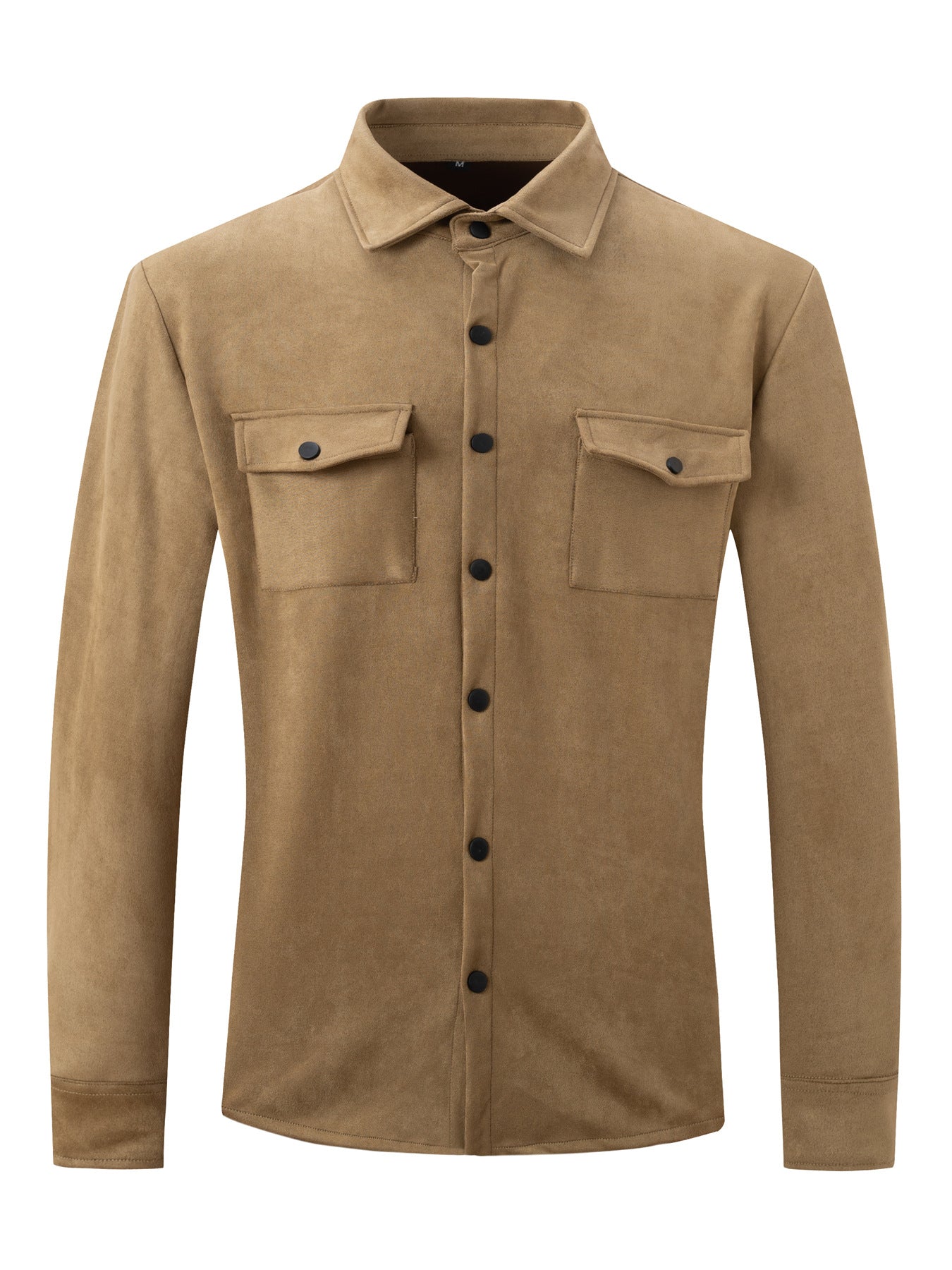 Men's Suede Lapel Jacket | Casual Loose-Fit Outerwear