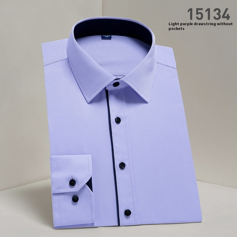 Men's Wrinkle-Free Long Sleeve Dress Shirt