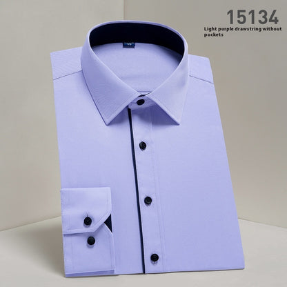 Men's Wrinkle-Free Long Sleeve Dress Shirt
