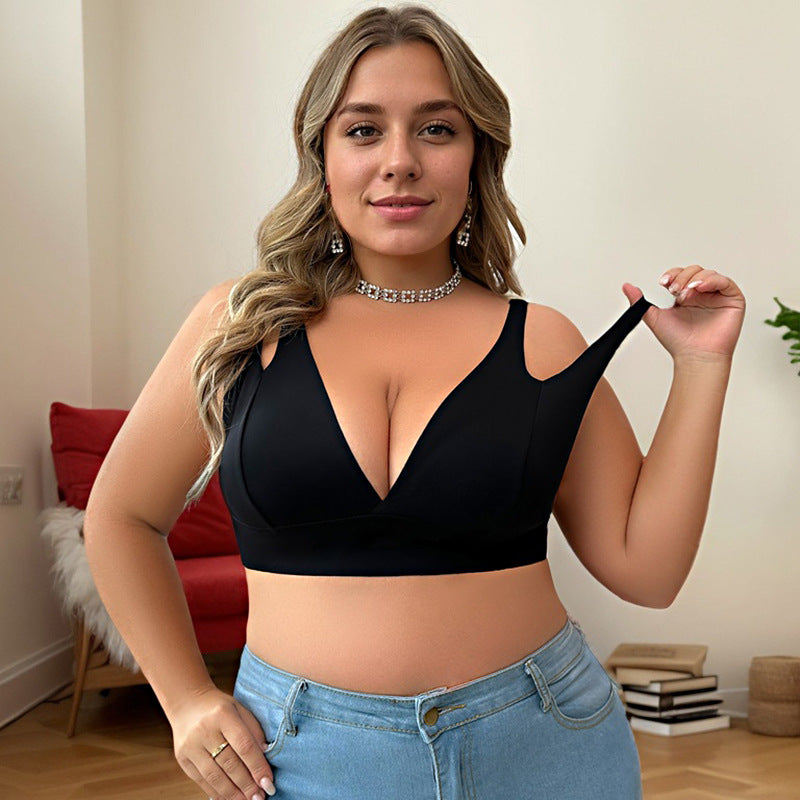 Women's Plus-Size Full-Cup Push-Up Bra