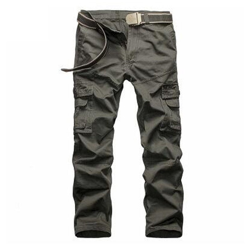 Women's Plus Size Multi-Pocket Cargo Street Pants