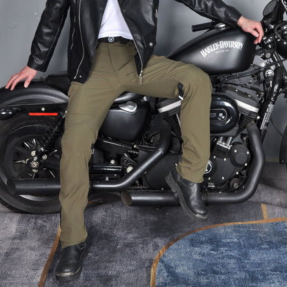 Men's Motorcycle Cycling Pants – Waterproof Windproof with Protective Gear