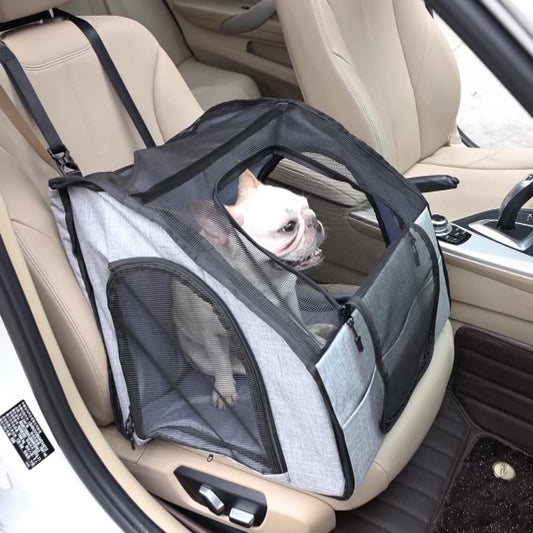 Portable Foldable Dog Cage Nest – Car & Travel Ready