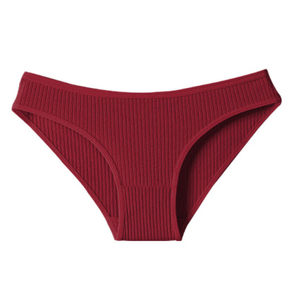 Women's Cotton Low-Rise Sports Briefs – Breathable & Antibacterial