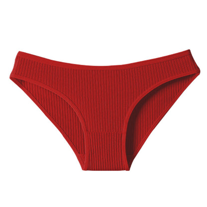 Women's Cotton Low-Rise Sports Briefs – Breathable & Antibacterial