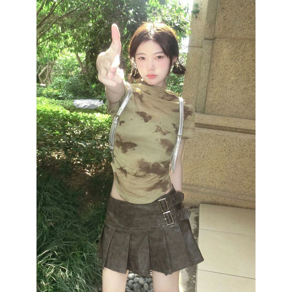 Women's Vintage Tie-Dye Short Sleeve Top – Urban Casual