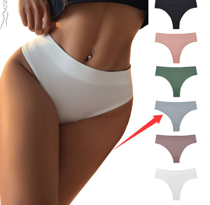 Women's High-Waisted Tummy-Control Seamless Briefs