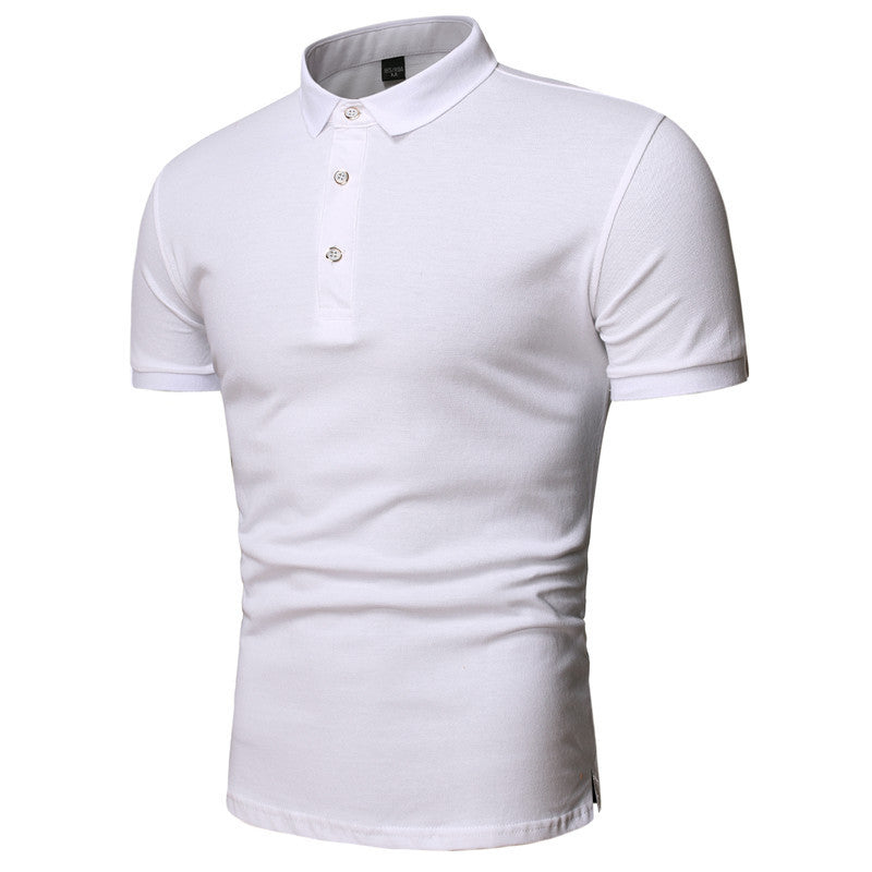 Men's Classic Polo Shirt | Short Sleeve Lapel Tee