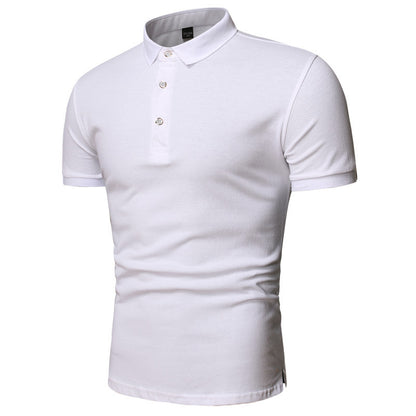 Men's Classic Polo Shirt | Short Sleeve Lapel Tee
