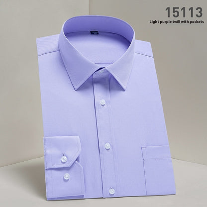 Men's Wrinkle-Free Long Sleeve Dress Shirt