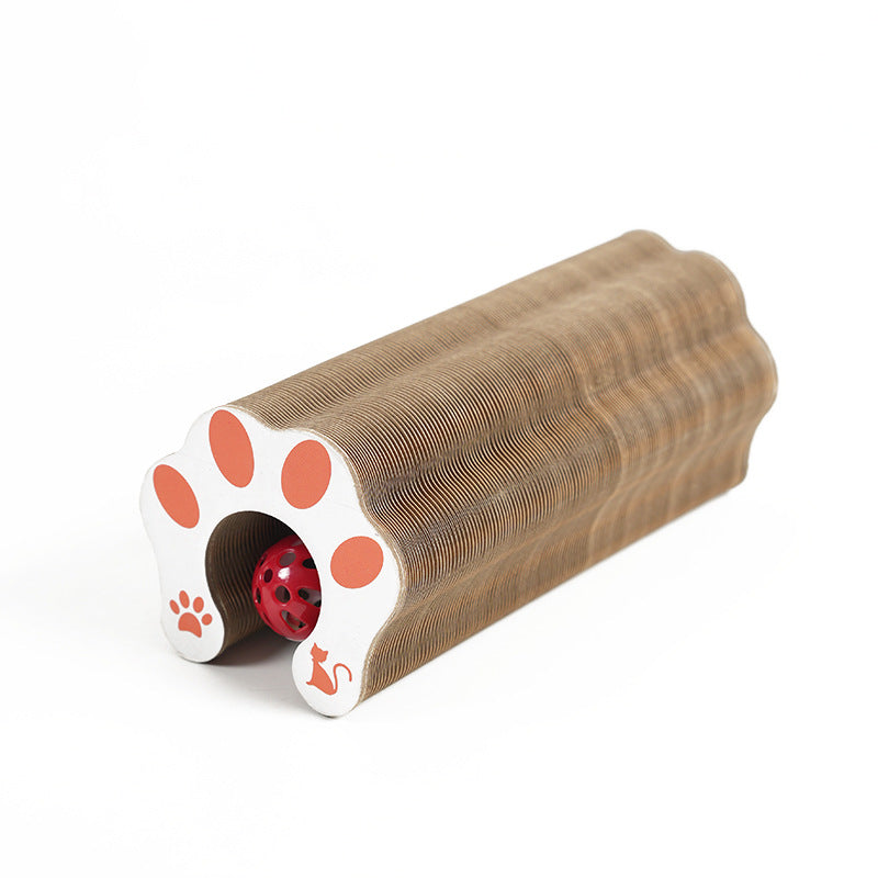 Foldable Organ Cat Scratch Board – Magnetic Self-Play Toy