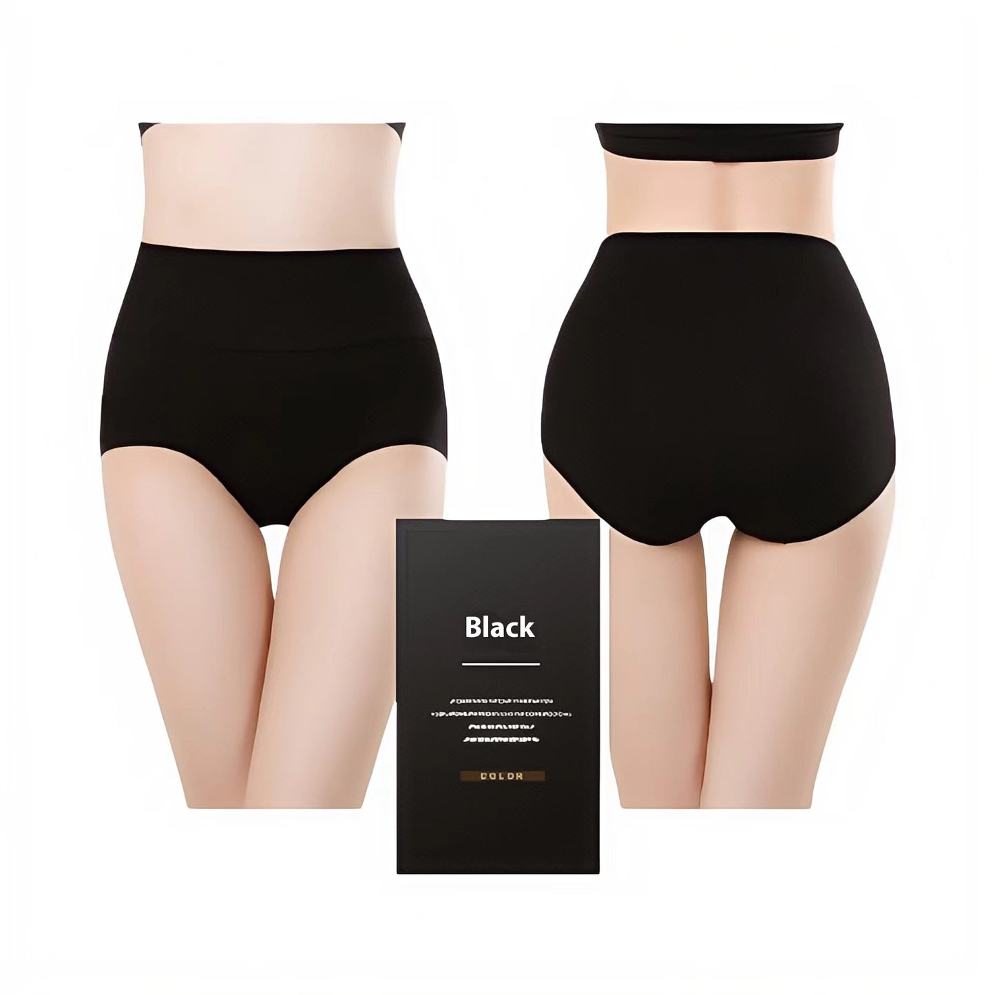 Women's High-Waist Pure Cotton Seamless Briefs