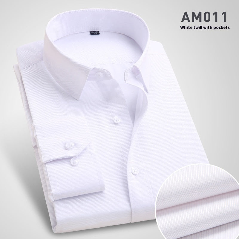 Men's Wrinkle-Free Long Sleeve Dress Shirt