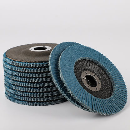 Zirconium Corundum Flap Disc Set – 20-Pack Grinding & Polishing Wheels (40, 60, 80 & 120 Grit)