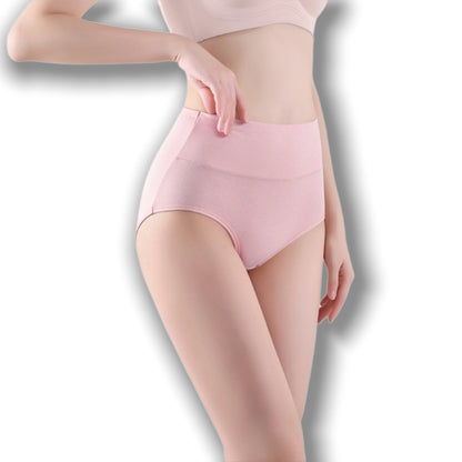 Women's High-Waist Pure Cotton Seamless Briefs
