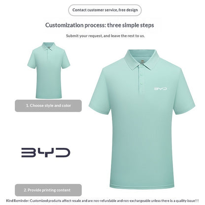 Women's Mercerized Cotton Polo Shirt – Slim Fit Short Sleeve