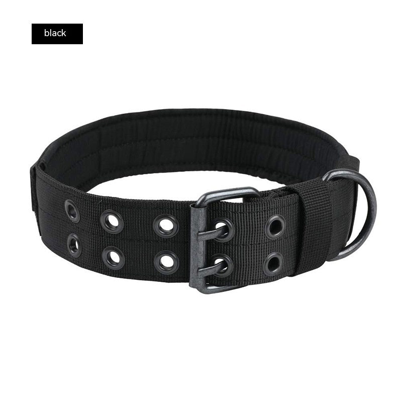 Tactical Nylon Dog Collar – Outdoor & Training | M, L, XL