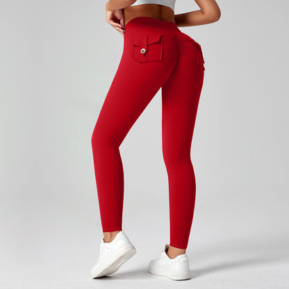 Women's High-Waist Butt-Lifting Yoga Workout Tights