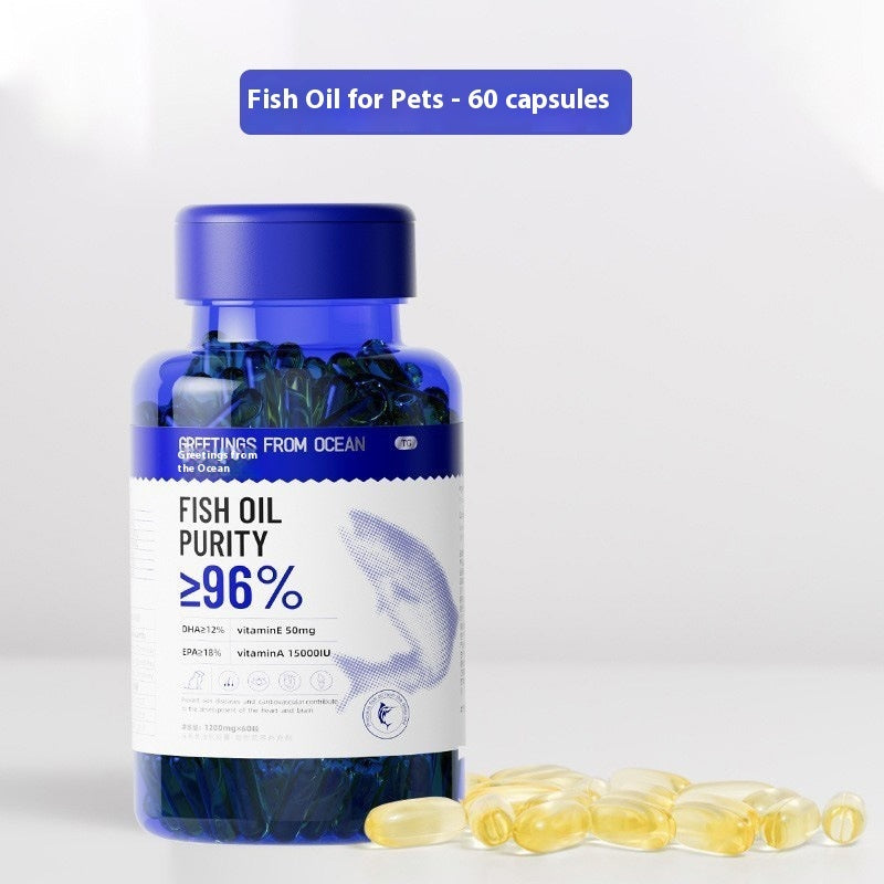 Deep Sea Fish Oil Supplement for Dogs & Cats