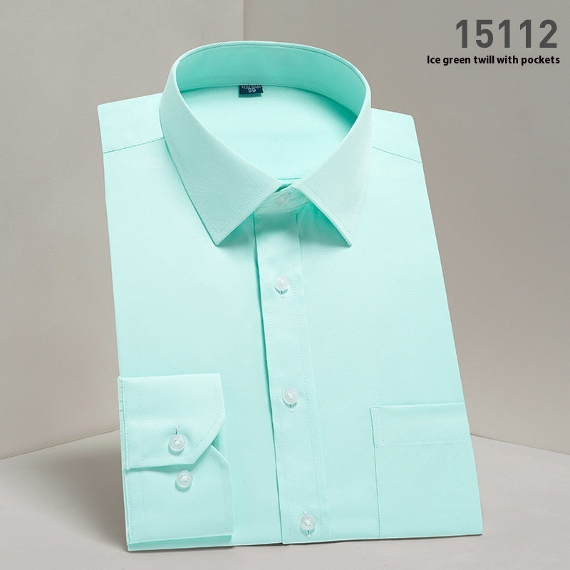 Men's Wrinkle-Free Long Sleeve Dress Shirt