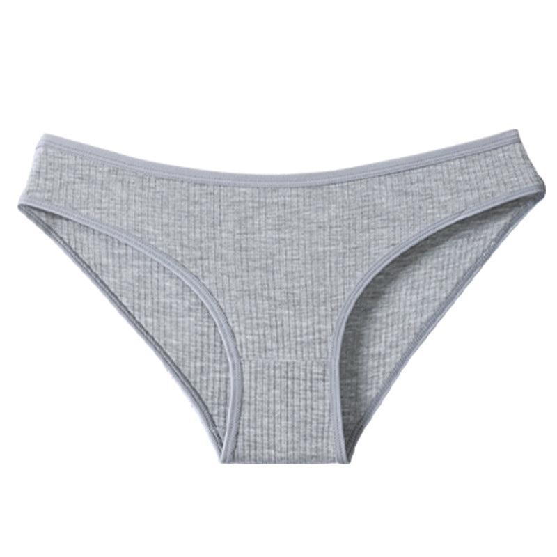 Women's Cotton Low-Rise Sports Briefs – Breathable & Antibacterial