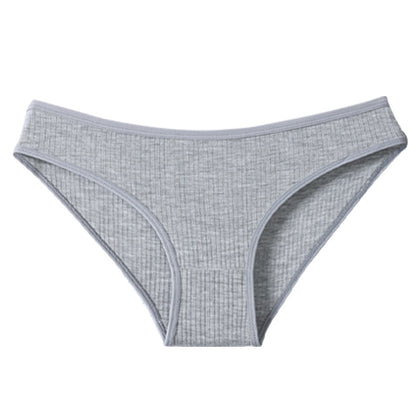 Women's Cotton Low-Rise Sports Briefs – Breathable & Antibacterial